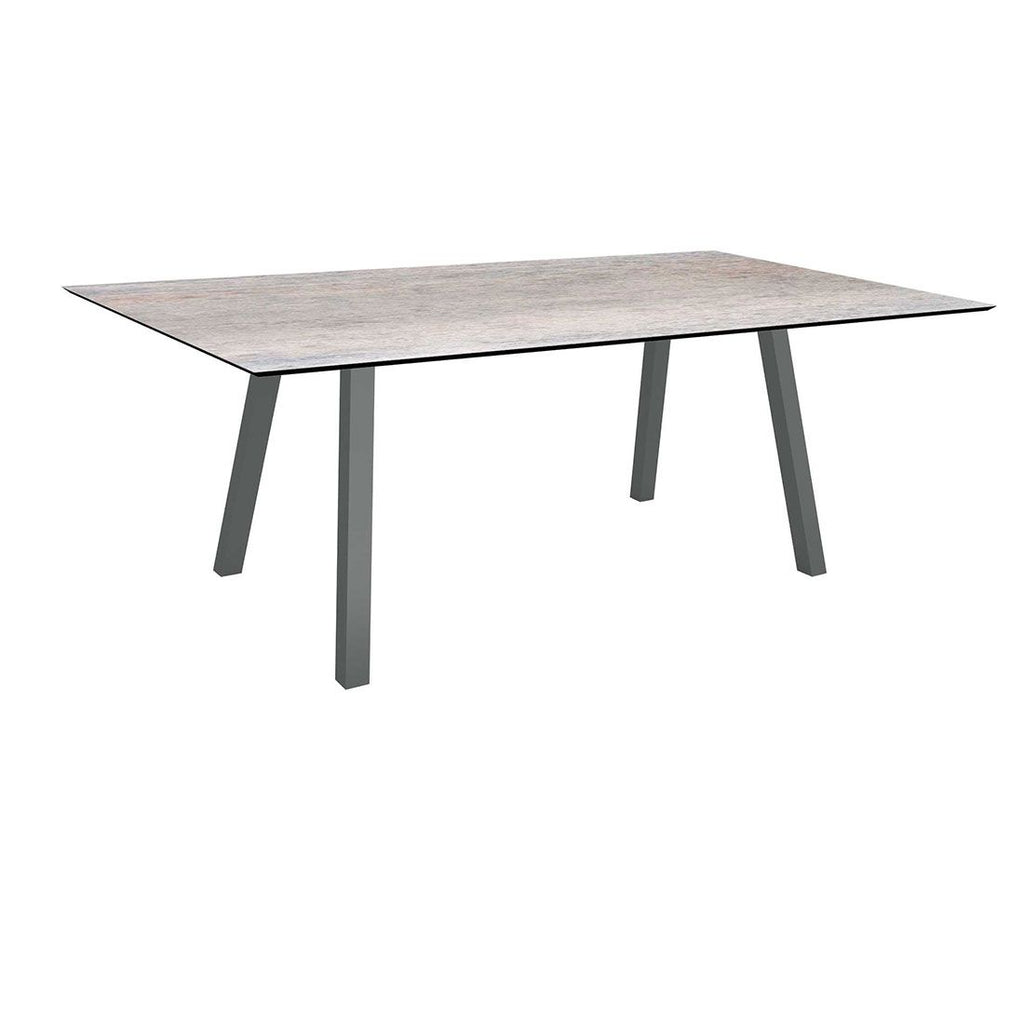 Hagebord Interno 180x100 cm aluminium Silverstar 2.0 Stern forside