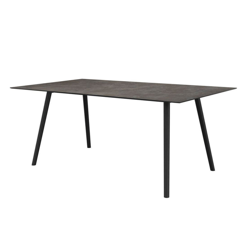 Hagebord Interno 180x100 cm aluminium/Silverstar 2.0 - Stern forfra