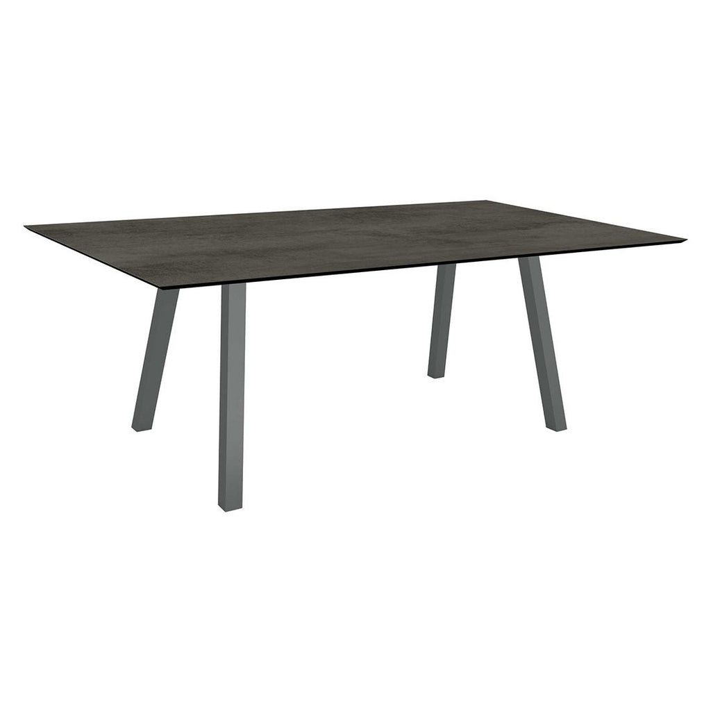 Hagebord Interno 180x100 cm aluminium Silverstar 2.0 front