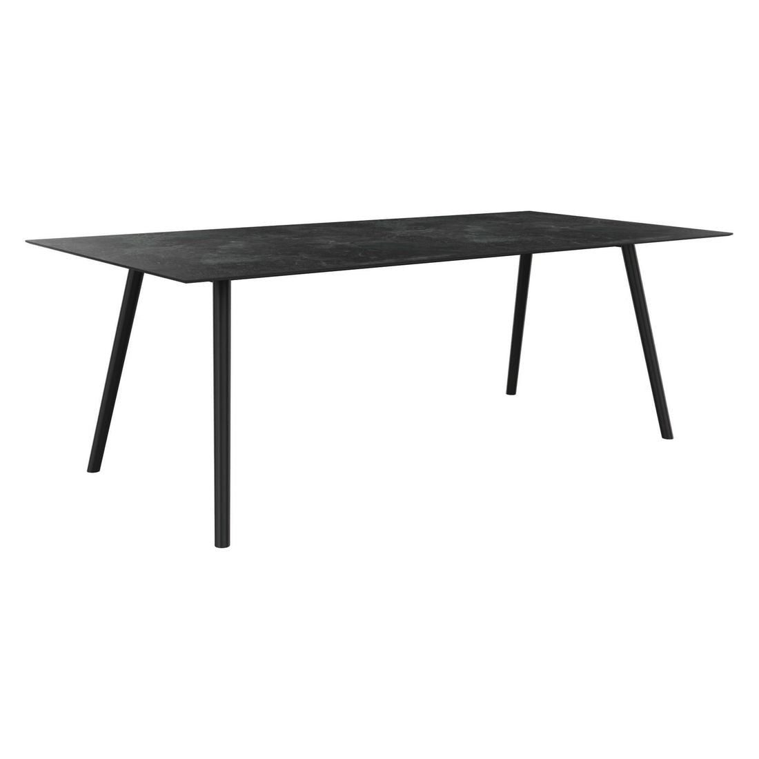 Hagebord Interno 220x100 cm aluminium Silverstar 2.0 Stern forfra