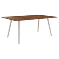 Hagebord Interno aluminium/teak 180x100 cm - Stern forfra