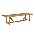 Hagebord Jaya resirkulert teak 300x100 cm forfra