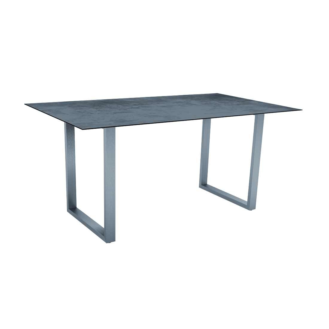 Hagebord Kufentisch rustfritt stål/Silverstar 2.0 160x90 cm - Stern forside