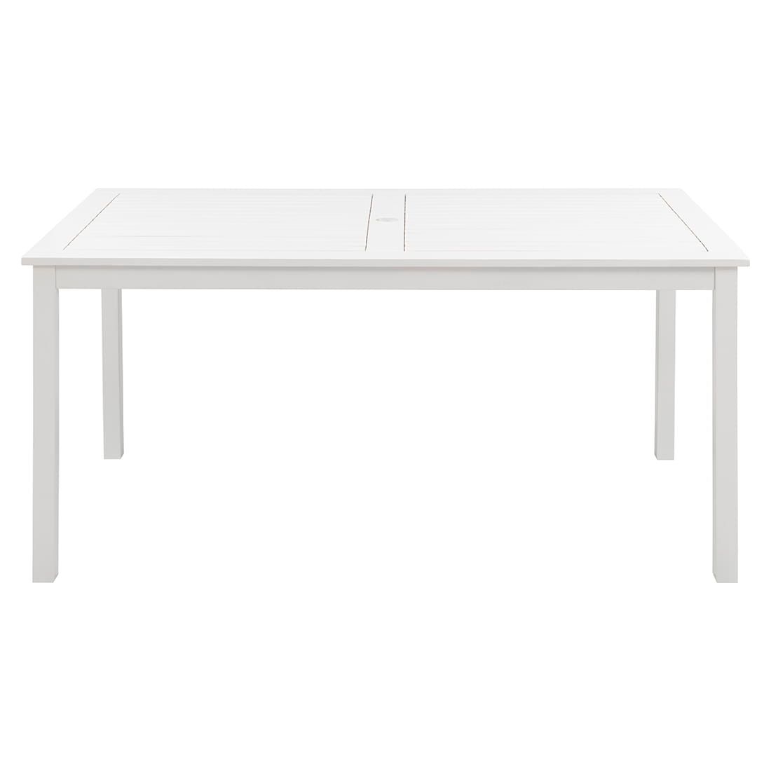 Hagebord Landhaus 150x80cm akasie hvit bakside