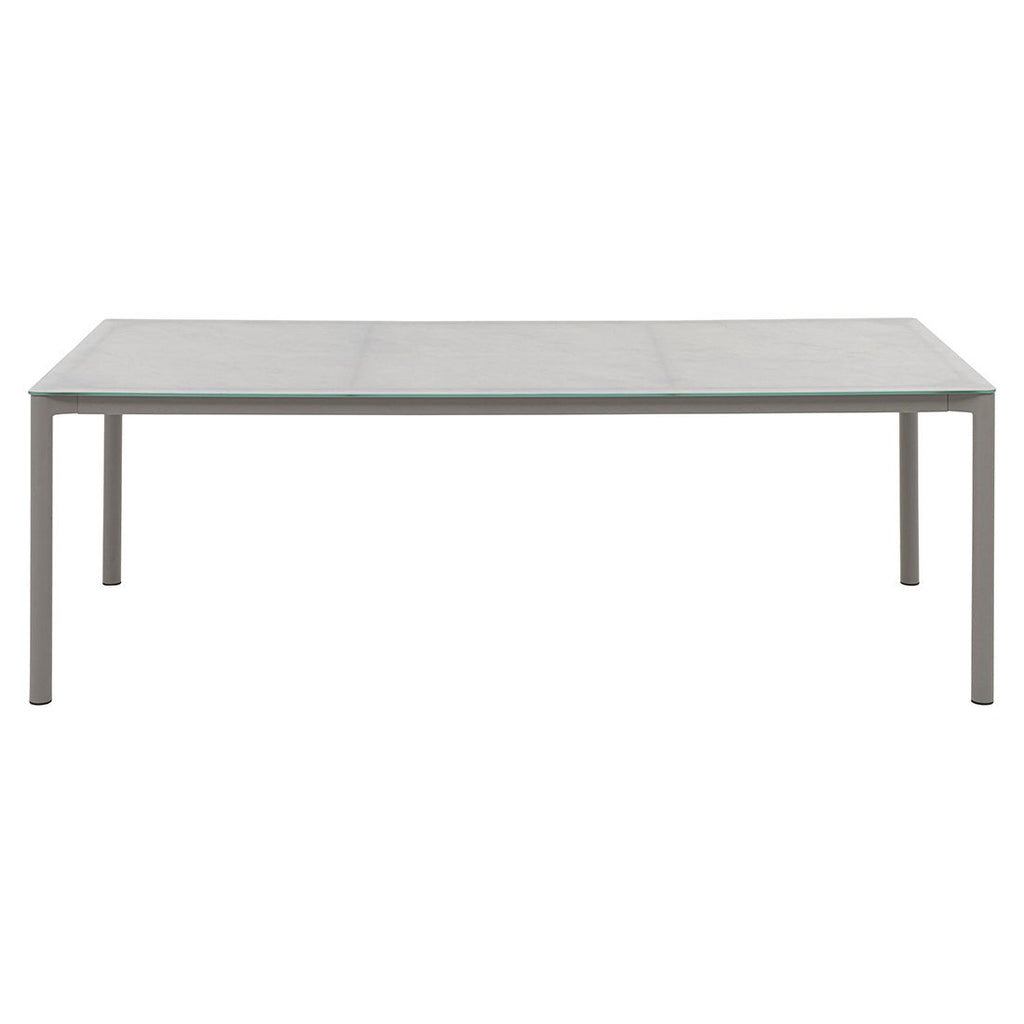 Hagebord Leon 220x100 cm aluminium/glass - OUTLIV bakside