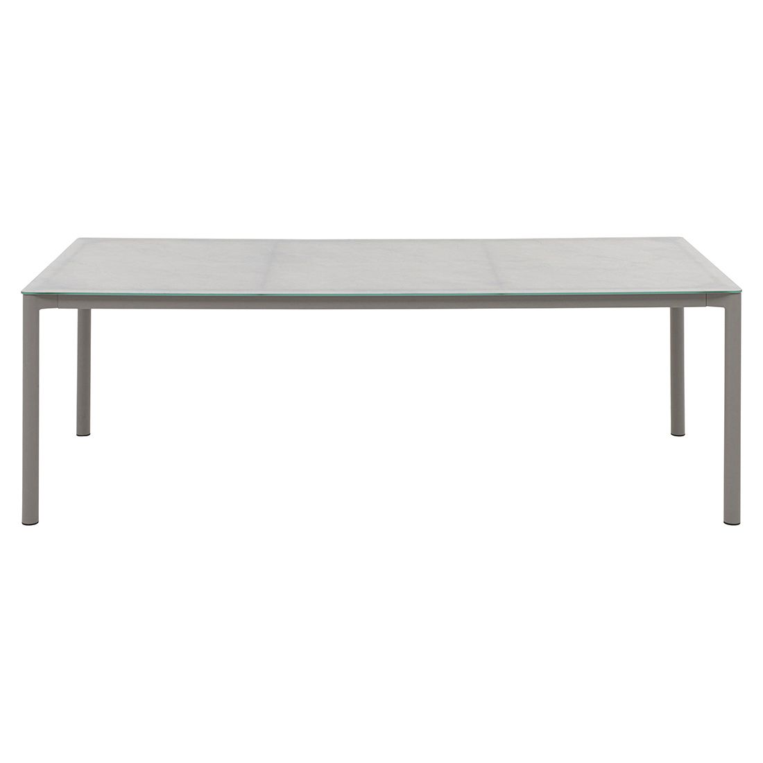 Hagebord Leon 220x100 cm aluminium/glass - OUTLIV bakside