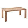 Hagebord Moretti resirkulert teak 180x100 cm forfra
