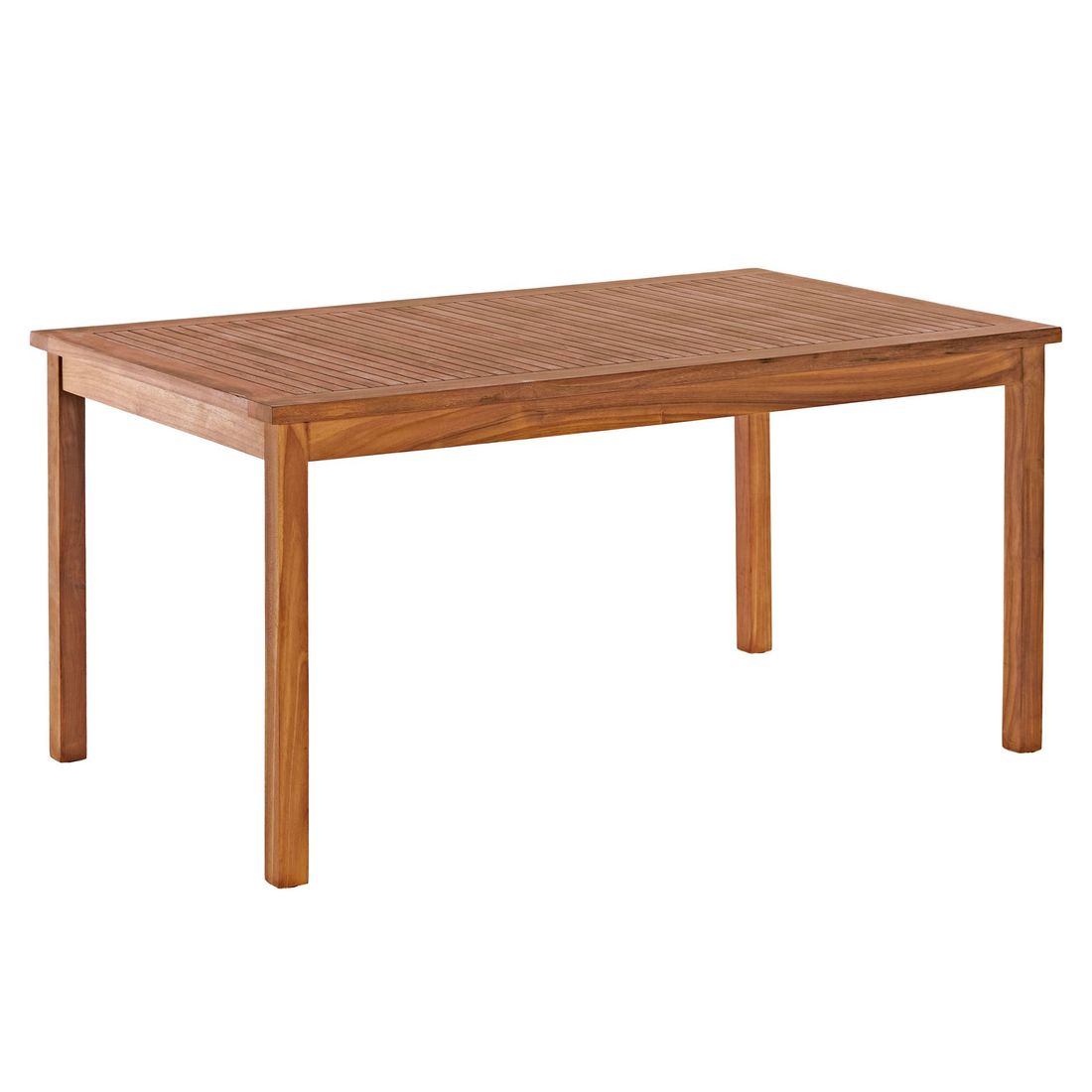 Hagebord Ontario 150x90 cm ECO-teak - OUTLIV forfra