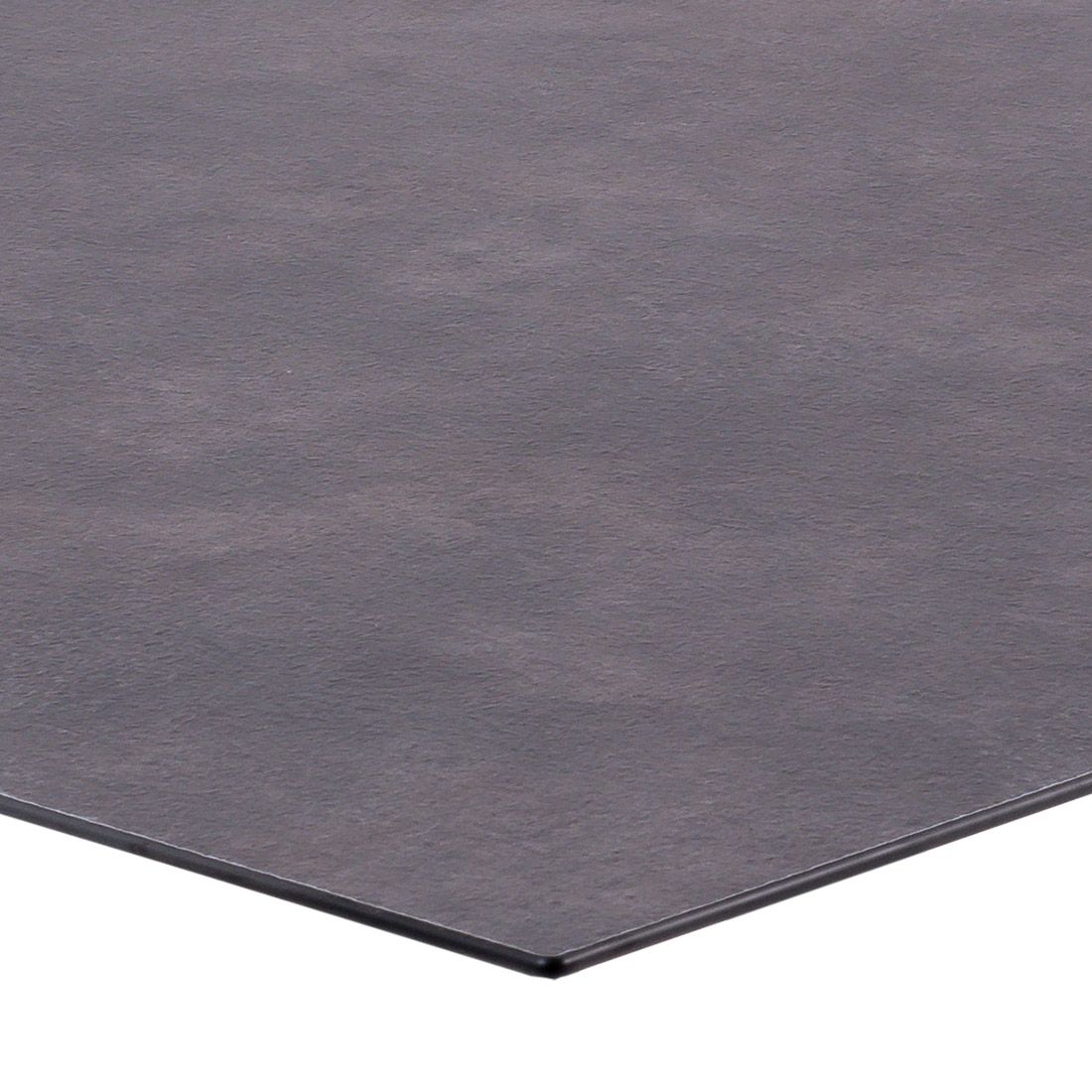Hagebord Opus rustfritt stål HPL 160x90 cm volcanic stone nærbilde av bordplate