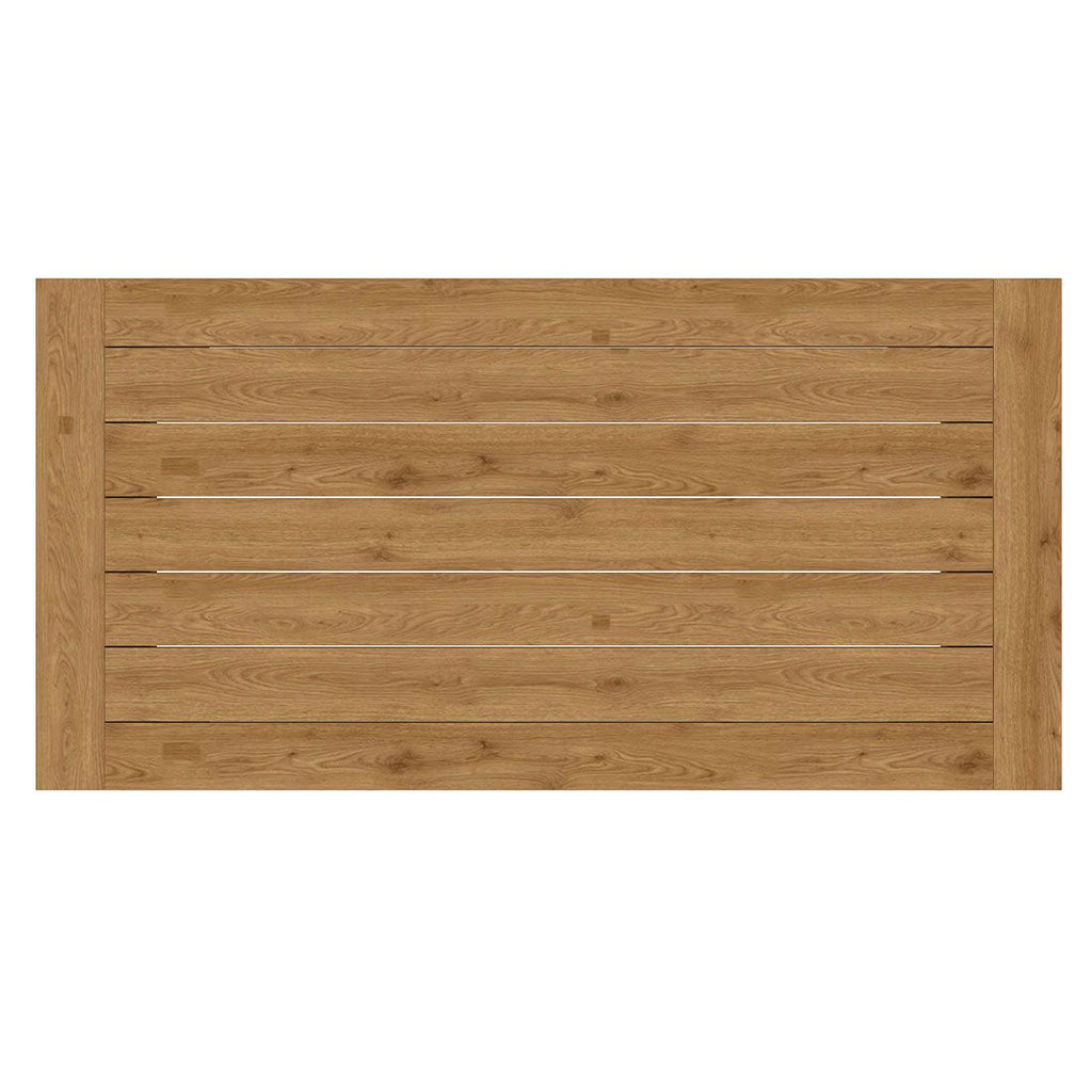 Hagebord Oxford resirkulert teak 180x90 cm bakside