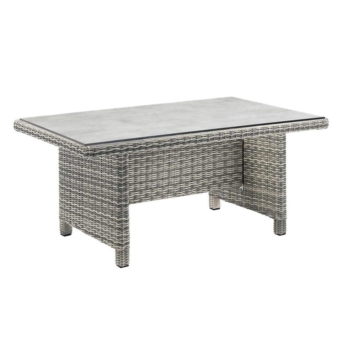 Hagebord Palma Modular 160x95 cm aluminium HPL forfra