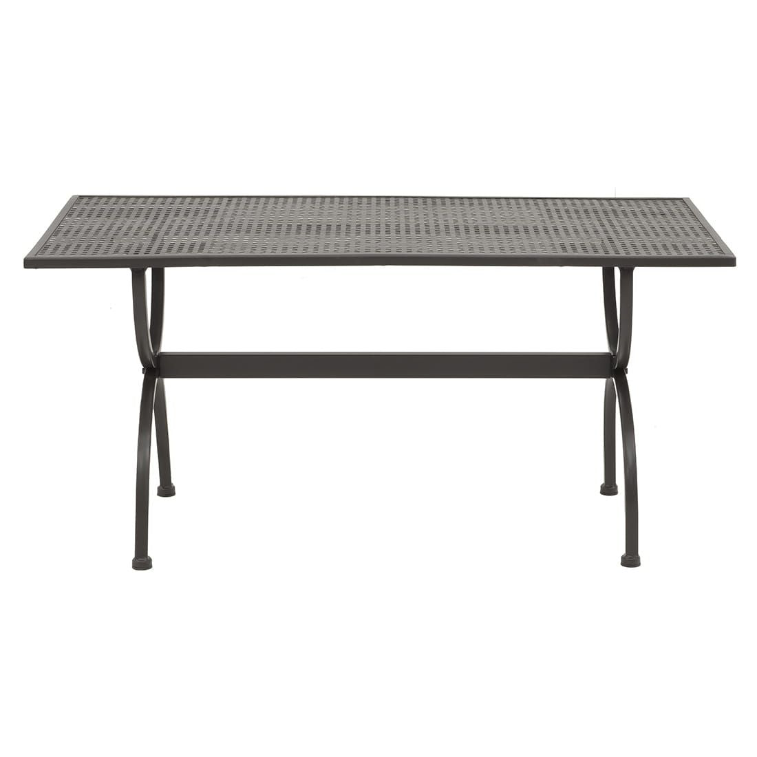Hagebord Romeo 135x70 cm smijern detalj av bordplate