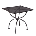 Hagebord Romeo smijern 75x75 cm forfra