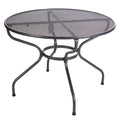 Hagebord Royal Verso Ø105 cm stål forside