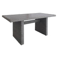 Hagebord Salou aluminium spraystone 165x90 cm forfra