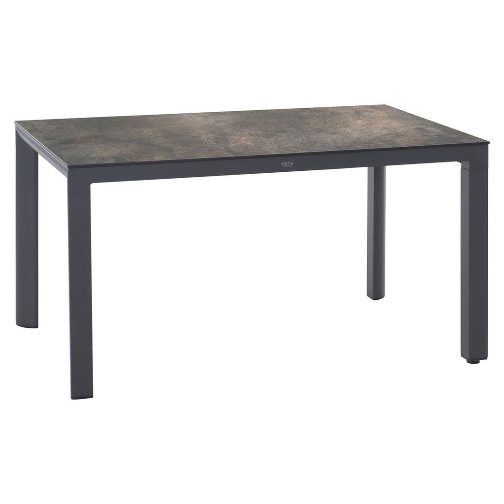 Hagebord Silva 160x90 cm aluminium HPL front