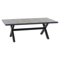 Hagebord Sincro 200x100 cm aluminium/keramikk forside