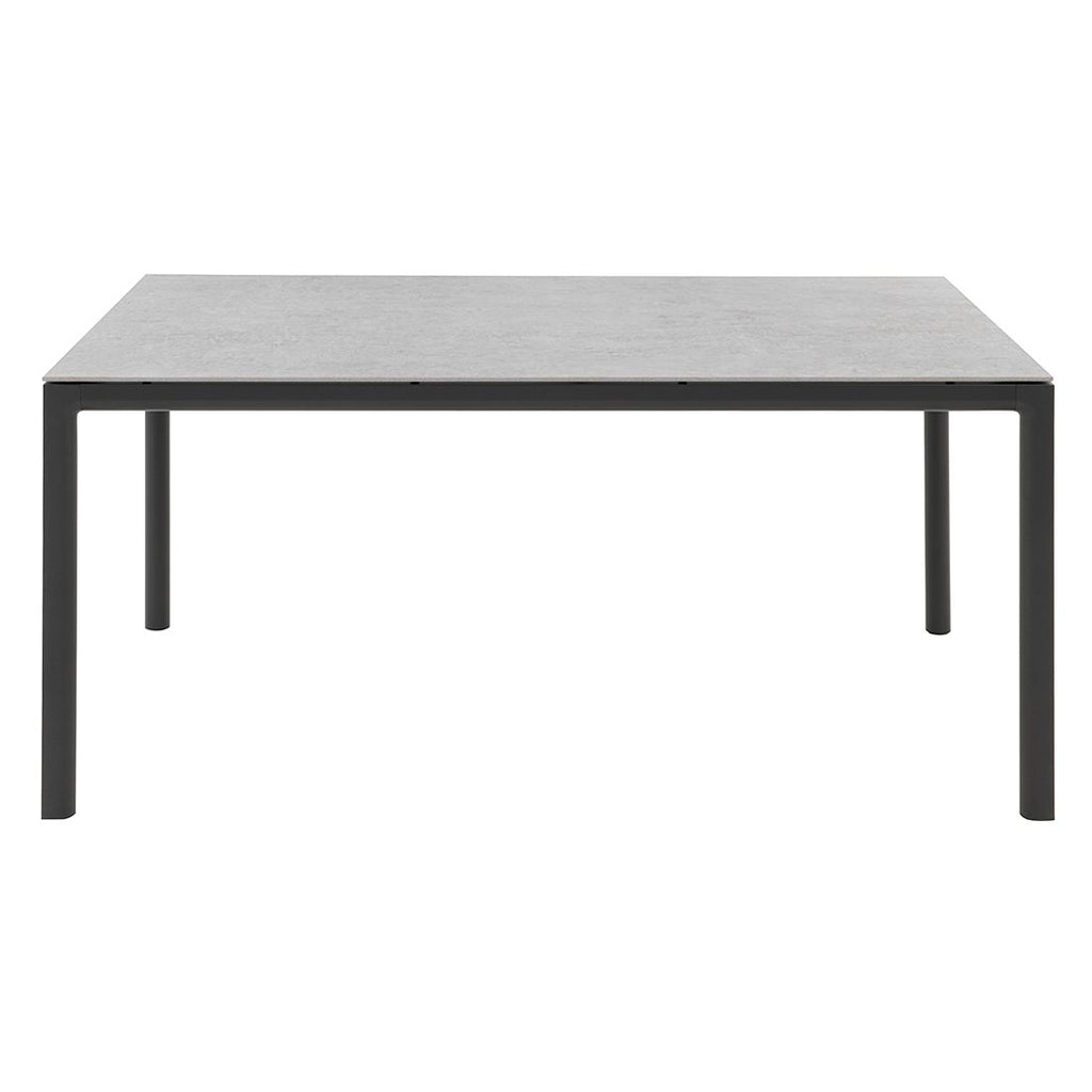 Hagebord Soft aluminium/Dekton 160x100 cm - Solpuri bakside