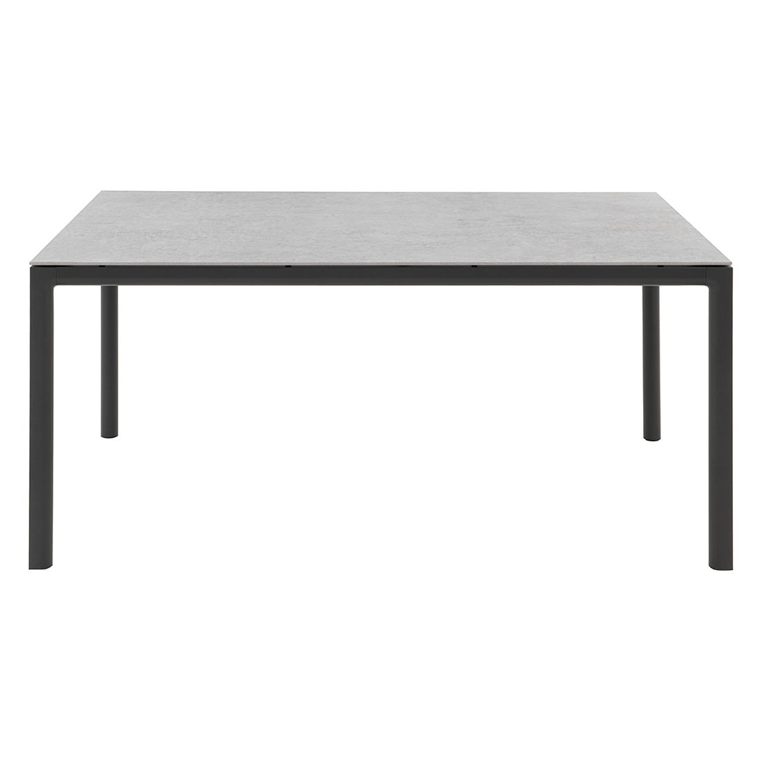 Hagebord Soft aluminium/Dekton 160x100 cm - Solpuri bakside