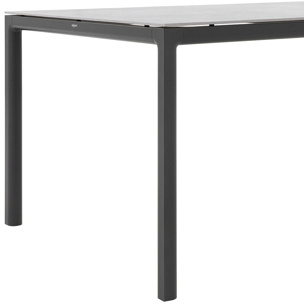 Hagebord Soft aluminium/Dekton 160x100 cm - Solpuri