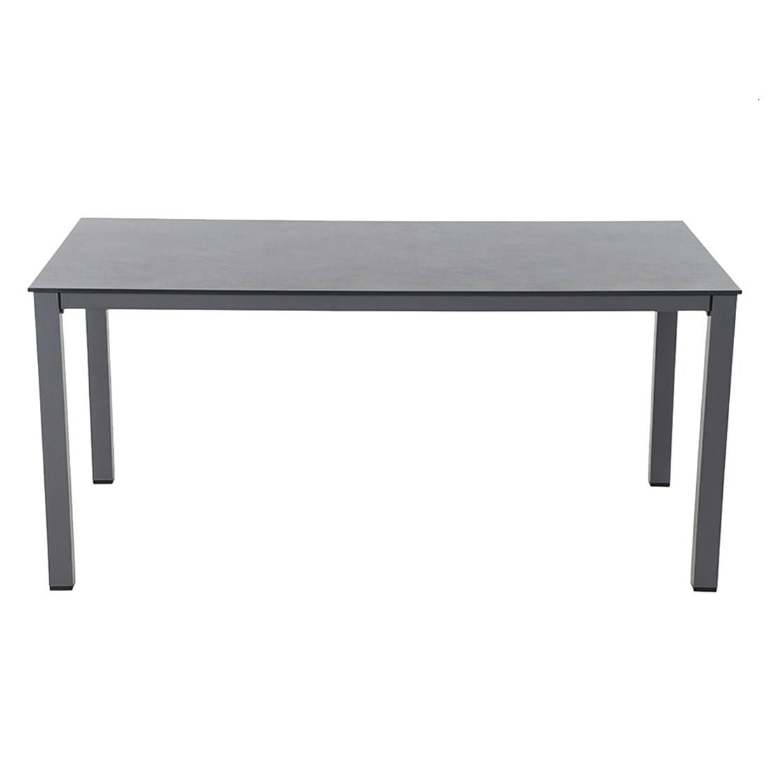 Hagebord Sola 160x90 cm aluminium HPL fra Siena Garden bakside