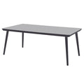 Hagebord Sophie Studio aluminium/HPL 170x100 cm Hartman forfra
