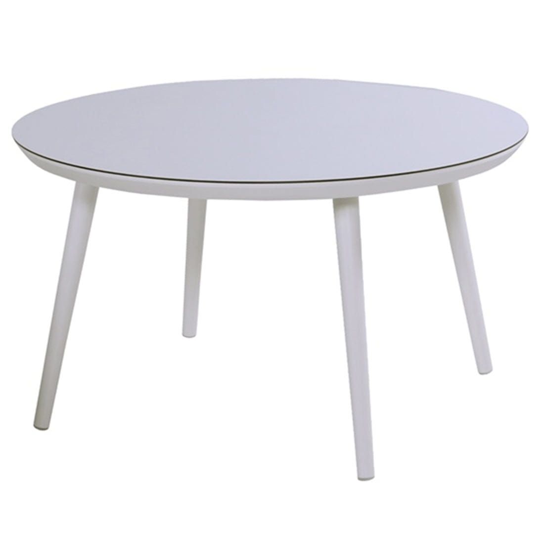Hagebord Sophie Studio Ø128 cm aluminium HPL forfra