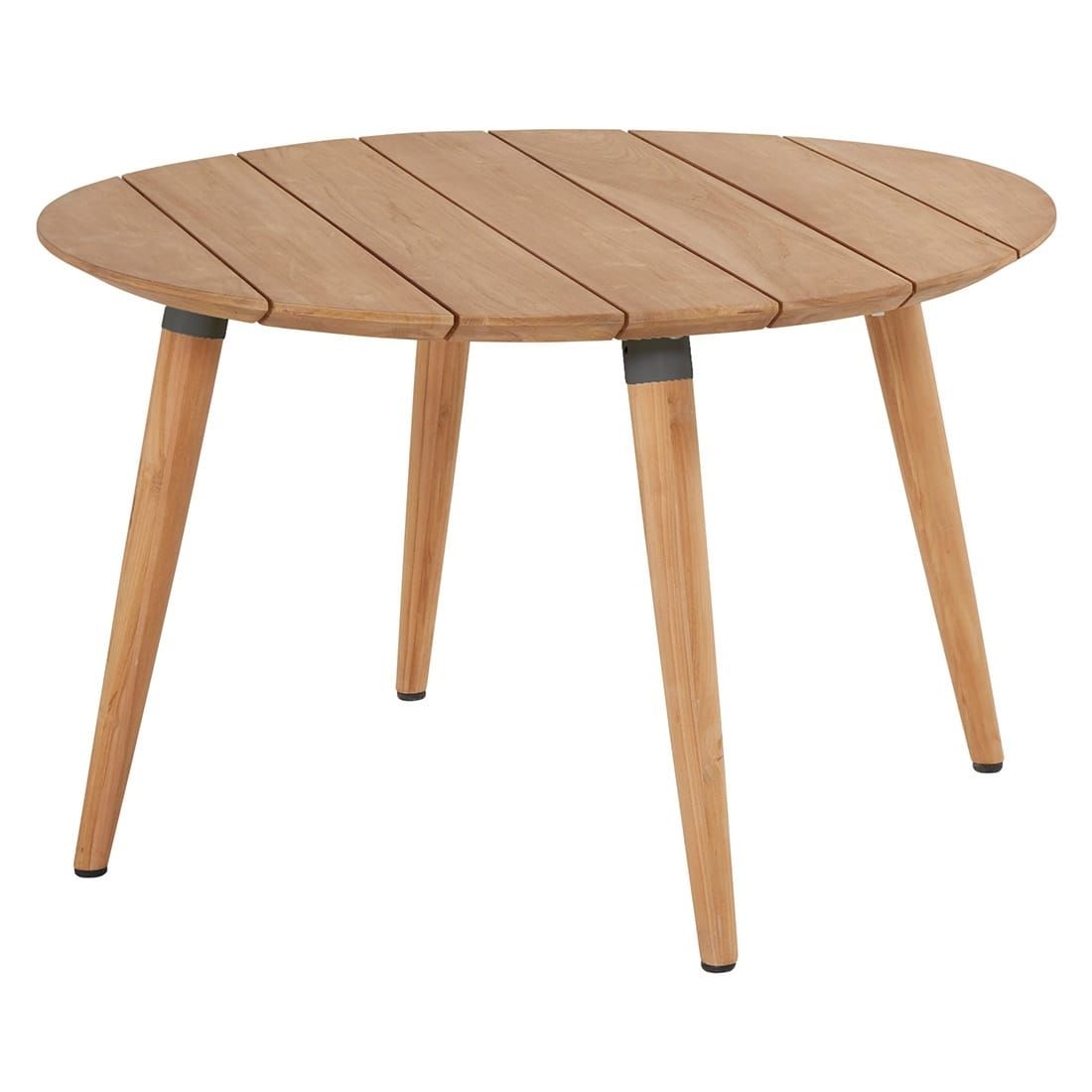 Hagebord Sophie Studio teak Ø120 cm xerix forfra