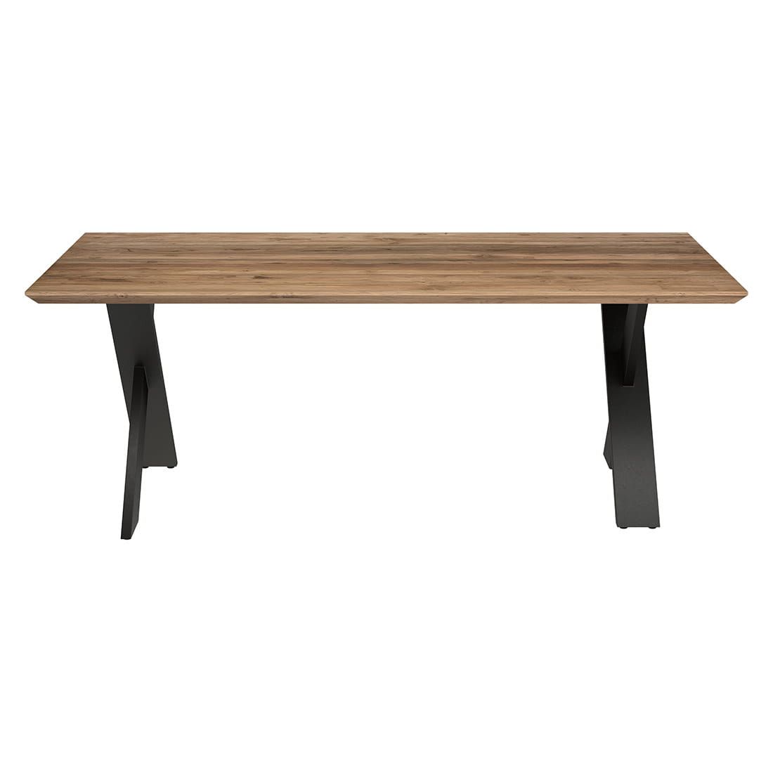 Hagebord Tilburg aluminium resirkulert teak bakside