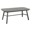 Hagebord Tubb aluminium/keramikk 185x100 cm - Hartman forfra