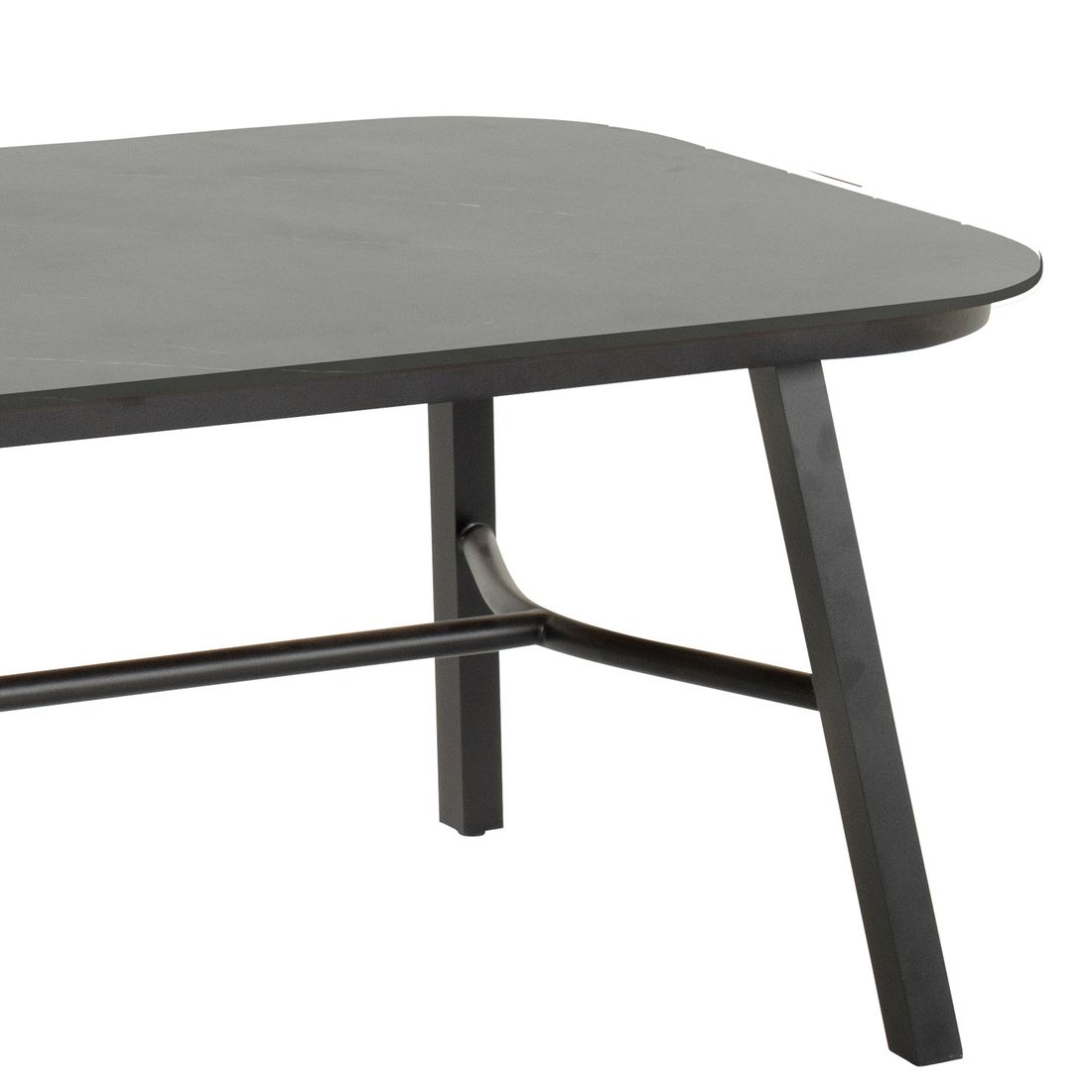 Montert Hagebord Tubb aluminium/keramikk 185x100 cm - Hartman i hage