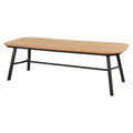 Hagebord Tubb aluminium/teak 240x100 cm - Hartman forfra
