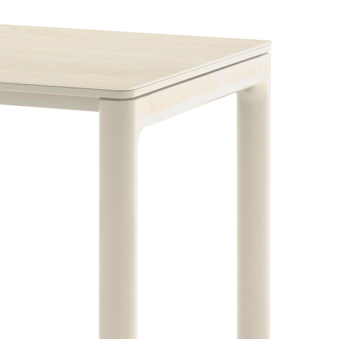 Hagebord Vero 240x100 cm aluminium/keramikk montert på terrasse