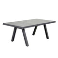 Hagebord Vivera 160x100 cm aluminium/keramikk forside