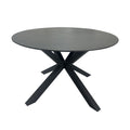 Hagebord Winton Ø120cm aluminium/sinterstone forfra