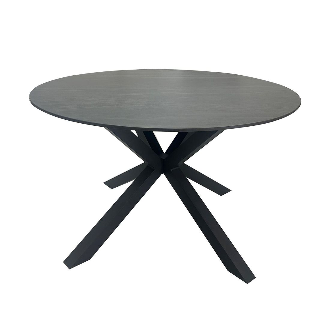 Hagebord Winton Ø120cm aluminium/sinterstone forfra