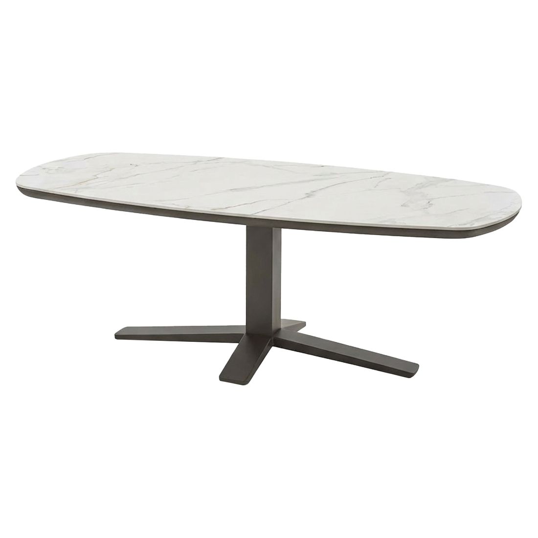 Hagebord Zanzibar aluminium og sinterstone 220x110 cm bakside