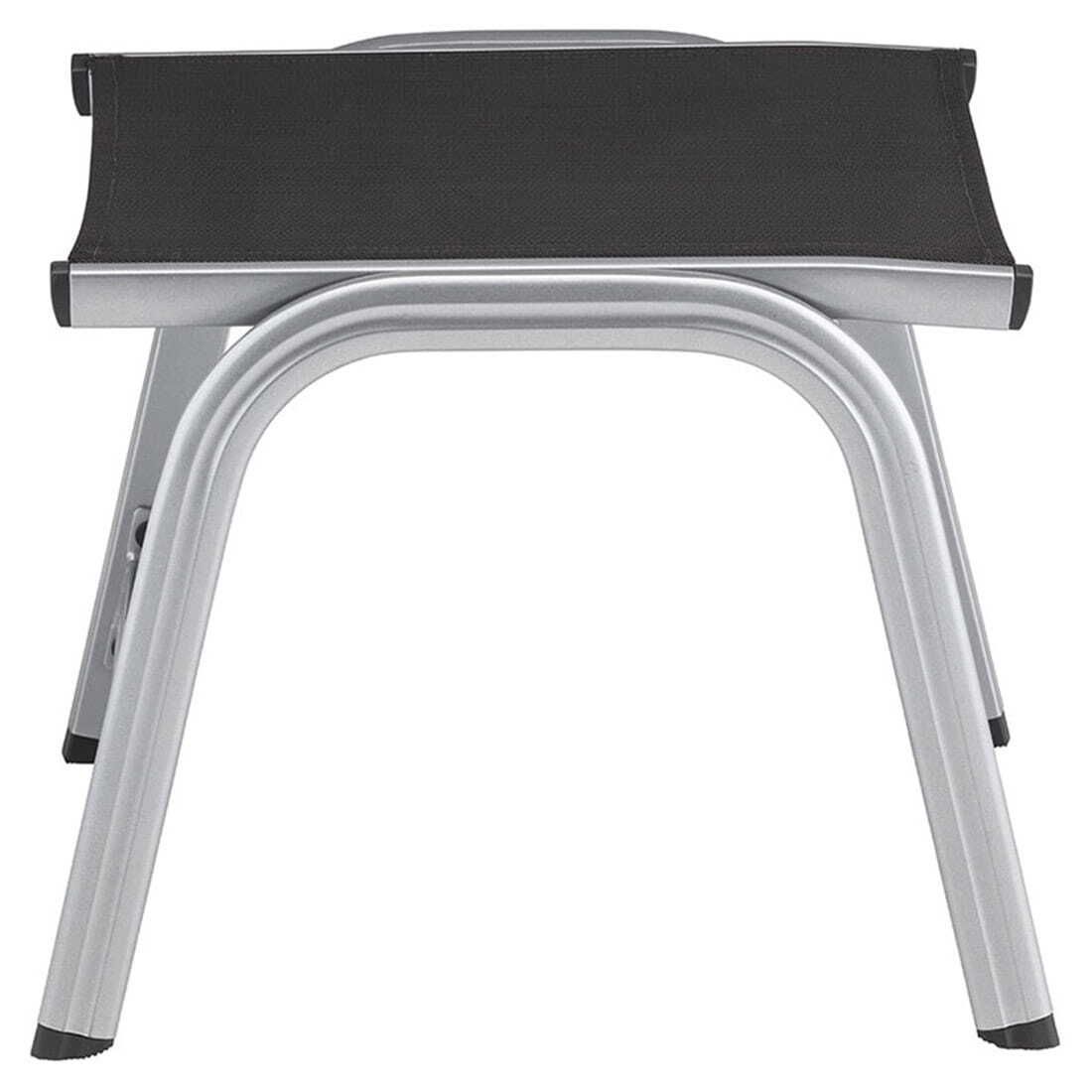 Montert Hagekrakk Basic Plus aluminium tekstilen i hage