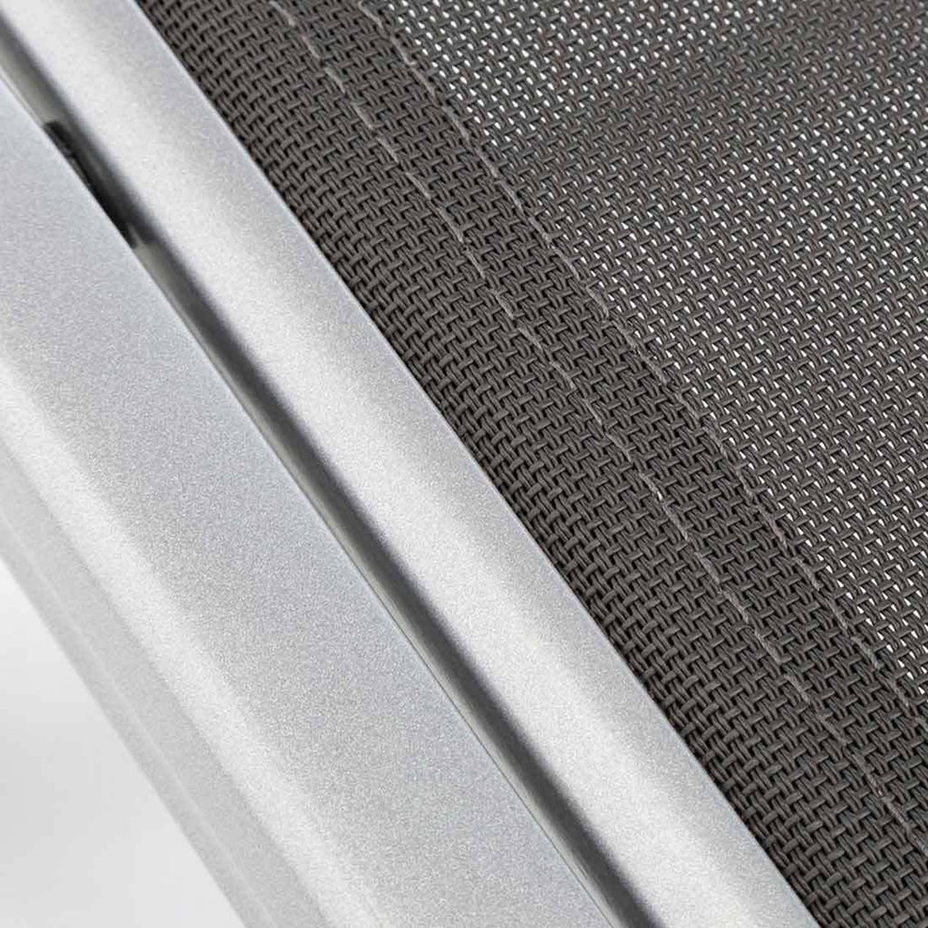 Bruk av Hagekrakk Basic Plus aluminium tekstilen på terrasse