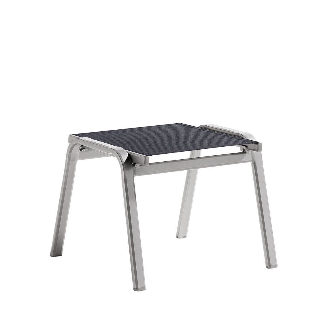 Hagekrakk Bodega aluminium/textilen stabelbar 56x57 cm forfra