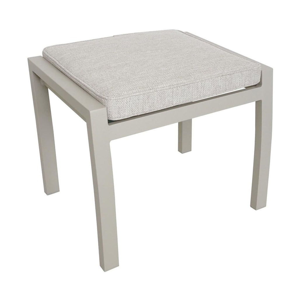 Hagekrakk Bondino aluminium med sittepute 60 cm forfra