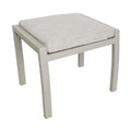Hagekrakk Bondino aluminium med sittepute 60 cm forfra