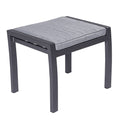 Hagekrakk Bondino II aluminium med sittepute 60 cm forfra