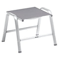 Hagekrakk Cirrus Silver-Line aluminium/textilen 60x51 cm forfra