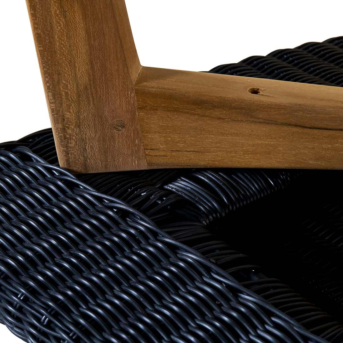 Hagekrakk Clovelly teak/polyrotting 50x44 cm - OUTLIV.