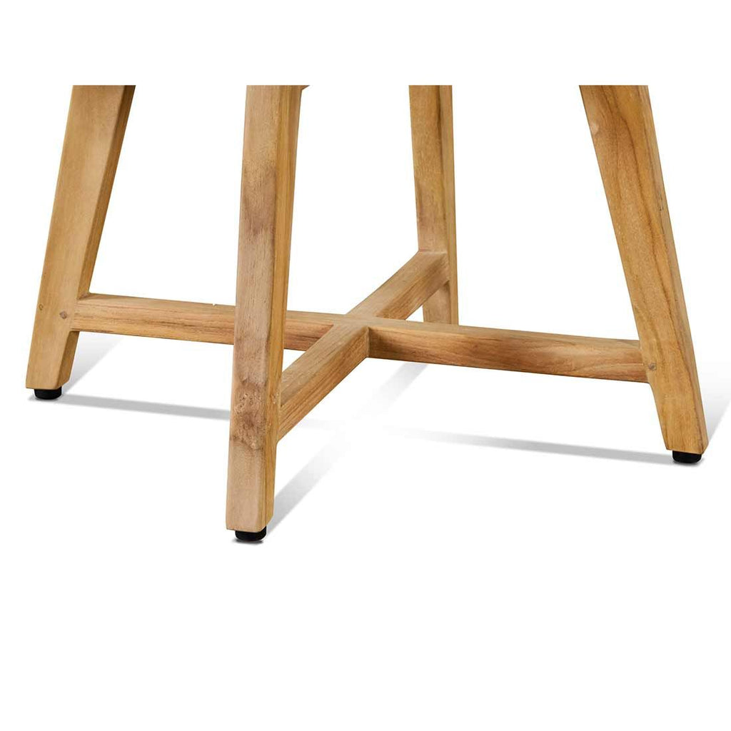 Hagekrakk Clovelly teak/polyrotting 50x44 cm - OUTLIV.