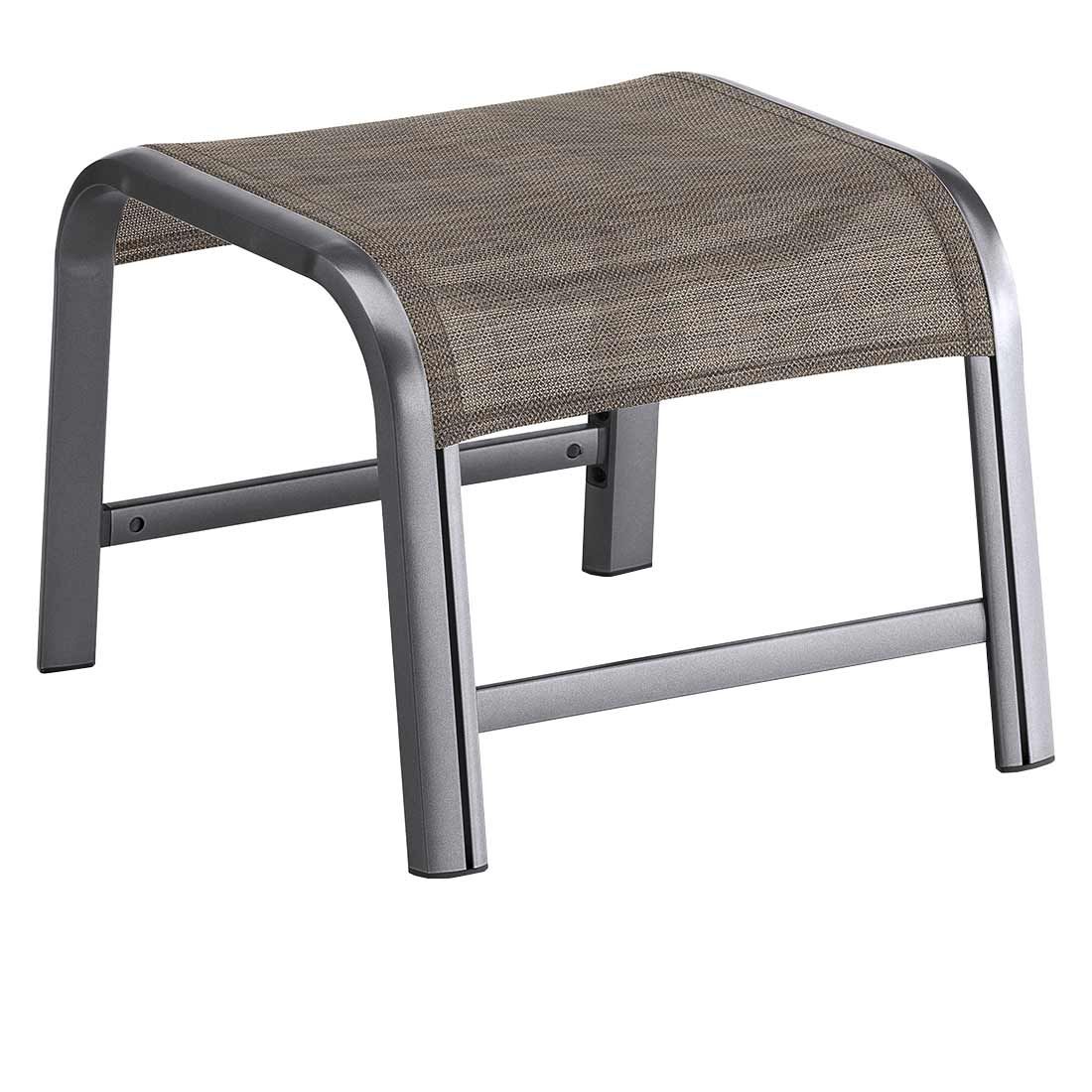 Hagekrakk Forma II/Memphis aluminium/textilen 56x49 cm - Kettler bakside