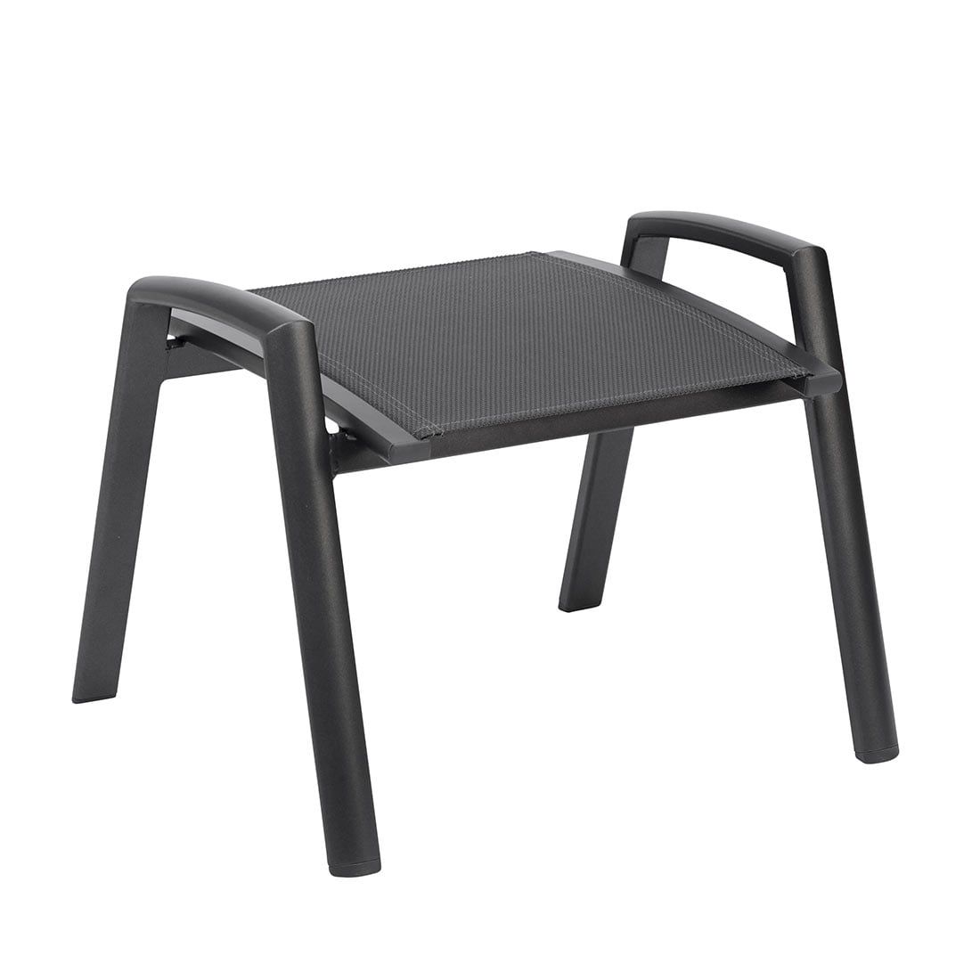 Hagekrakk Legato aluminium/textilen antrasitt 62x57 cm forfra