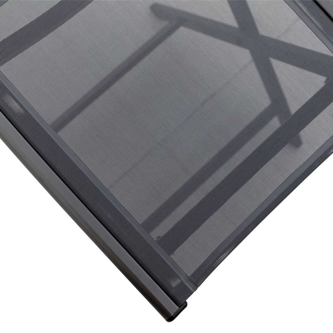 Hagekrakk Melbourne sammenleggbar aluminium/textilen montert i hage