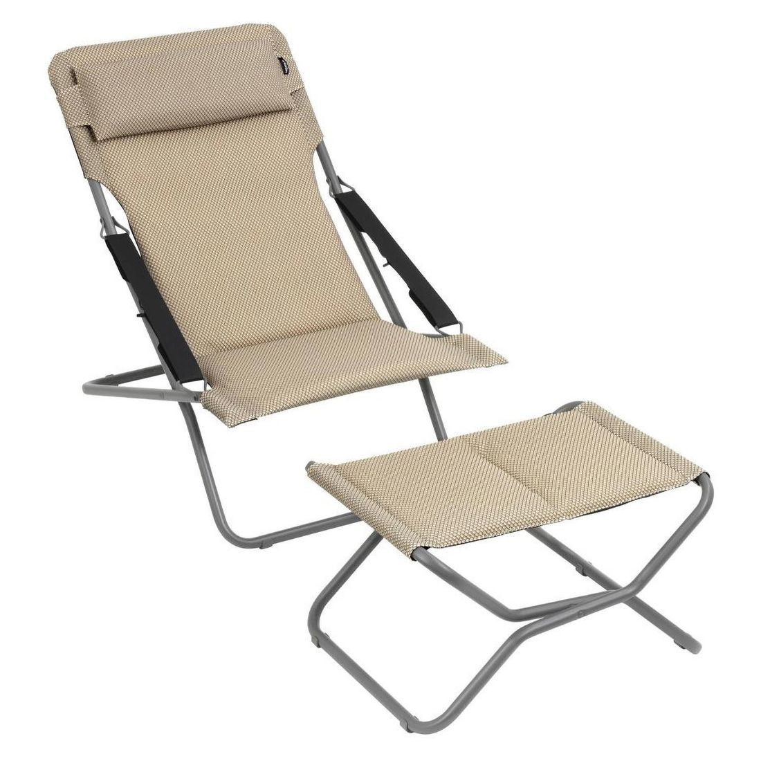 Bruksområde for Hagekrakk Next sammenleggbar stål/BeComfort på terrasse